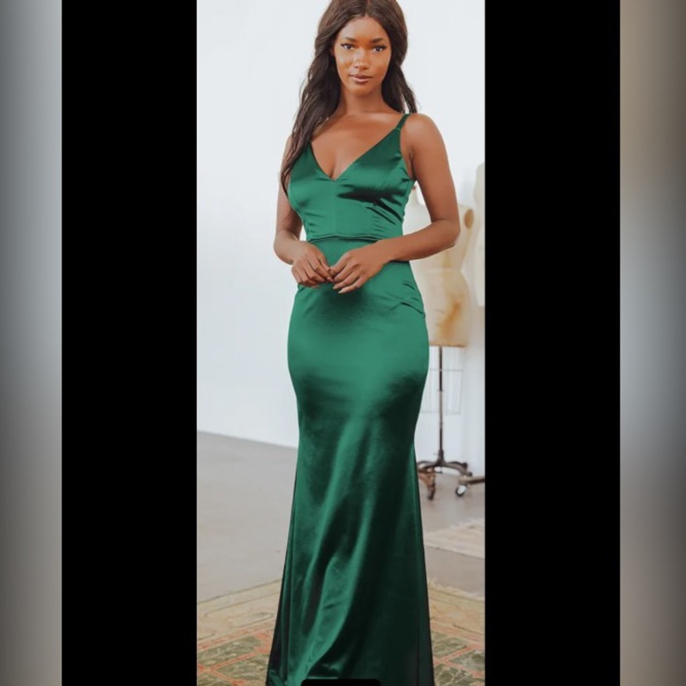 Lulus Emerald Green Dress
